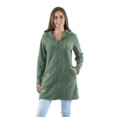 CHAQUETA LARGA POLAR ORDAL