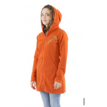 CHAQUETA LARGA POLAR ORDAL