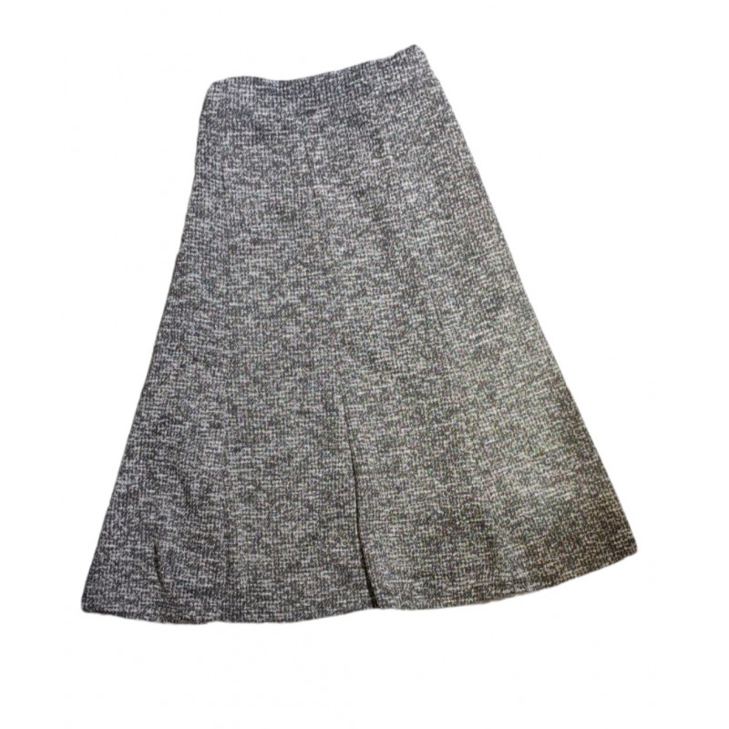 Falda punto jaspeada