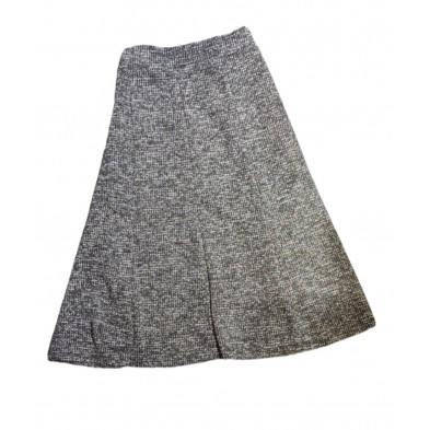 Falda punto jaspeada